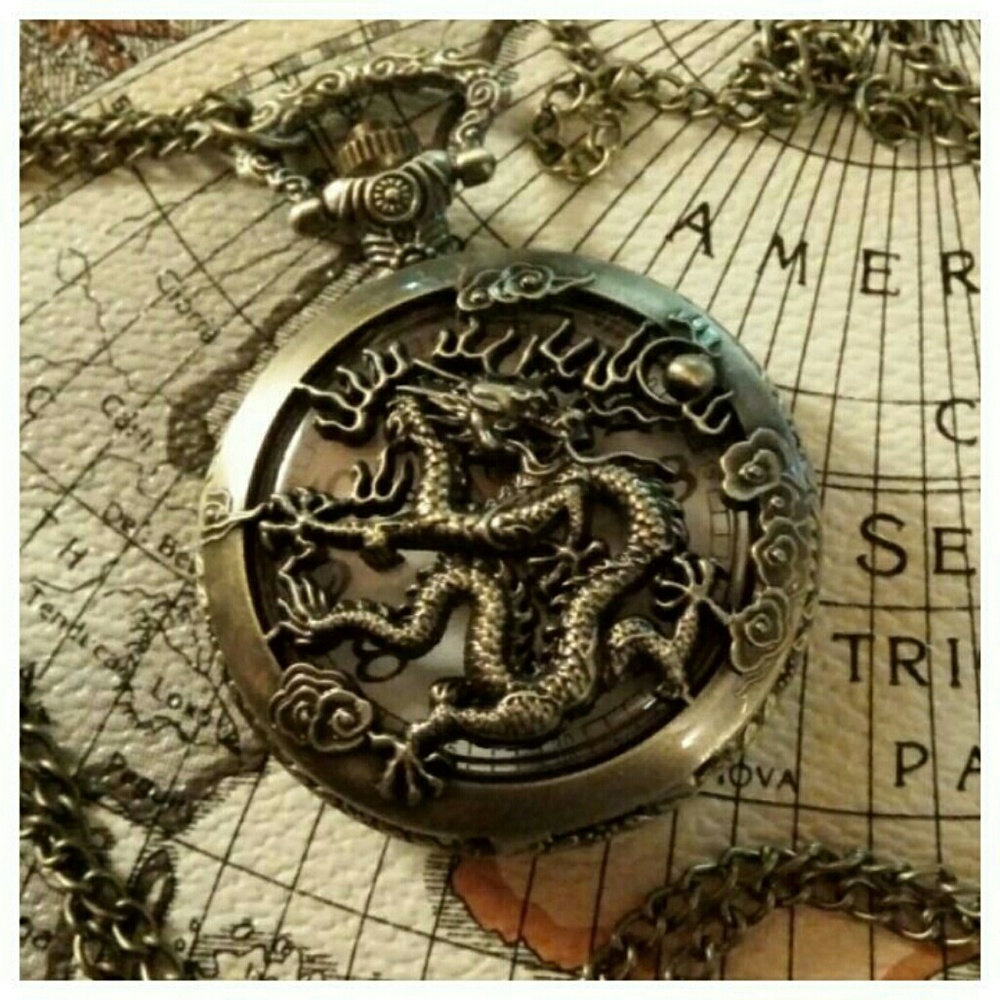 Dragon pocket watch